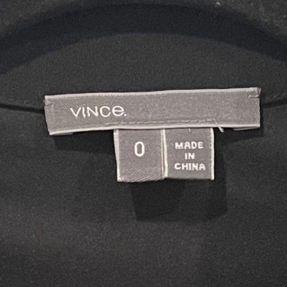 VINCE. Button Down Black Jumpsuit - Picture 5 of 10